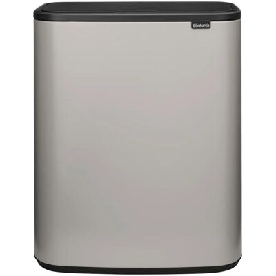 Brabantia Bo Touch Bin, Abfalleimer, Grau Brabantia Bo Touch Bin, Abfalleimer, Grau