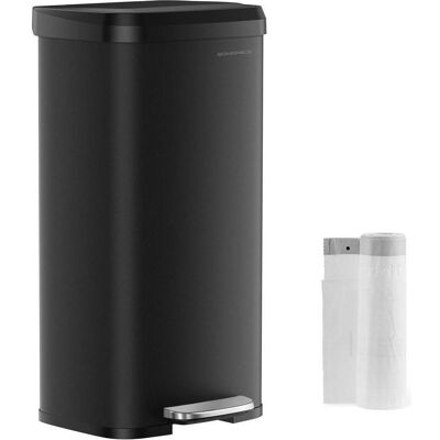 SONGMICS Edelstahl Mülleimer 68L - Küchendose mit Deckel SONGMICS Edelstahl Mülleimer 68L - Küchendose mit Deckel