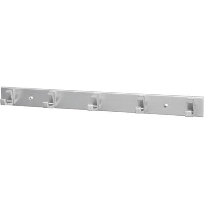 Hermeta, Kleiderhaken + Wandgarderobe, Handtuchhakenleiste 5 Haken Höhe 35 mm Länge 360 mm Aluminium silberfarbig eloxiert Ausladung 33,... Hermeta, Kleiderhaken + Wandgarderobe, Handtuchhakenleiste 5 Haken Höhe 35 mm Länge 360 mm Aluminium silberfarbig eloxiert Ausladung 33,...