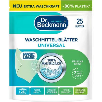 Dr. Beckmann Waschmittel-Blätter, Waschmittel + Textilpflege Dr. Beckmann Waschmittel-Blätter, Waschmittel + Textilpflege