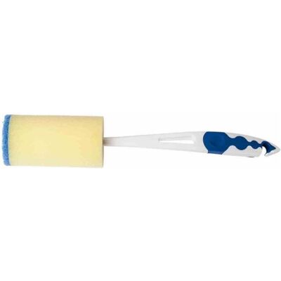 Bümag Isolierkannenbürste Yoyo in Farbe blau und weiss, Besteckung aus Schaumstoff, 34 cm, Kunststoffgriff, Reinigungsutensil, Blau Bümag Isolierkannenbürste Yoyo in Farbe blau und weiss, Besteckung aus Schaumstoff, 34 cm, Kunststoffgriff, Reinigungsutensil, Blau