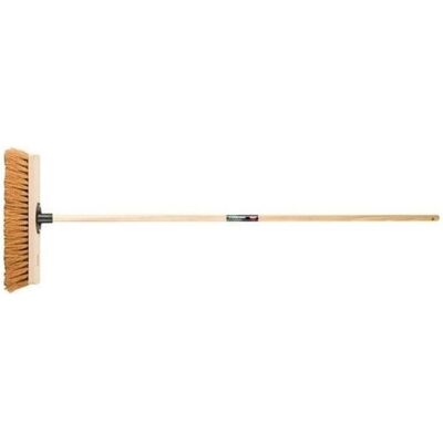 Polet 4020521 Bodenbesen weich Kokos 600MM 7R M/ST 1.4M, Reinigungsutensil, Grün Polet 4020521 Bodenbesen weich Kokos 600MM 7R M/ST 1.4M, Reinigungsutensil, Grün