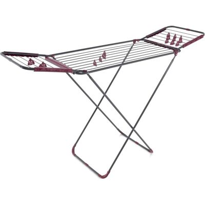 Hanah Home Avrora Drying Rack, Wäscheständer, Rot, Mehrfarbig, Schwarz Hanah Home Avrora Drying Rack, Wäscheständer, Rot, Mehrfarbig, Schwarz
