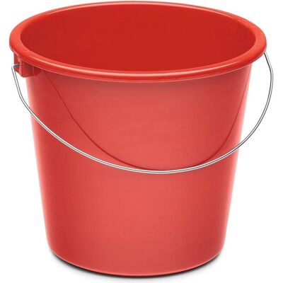 Neutral Putzeimer 5 l, Reinigungsutensil, Mehrfarbig, Rot Neutral Putzeimer 5 l, Reinigungsutensil, Mehrfarbig, Rot