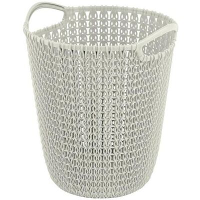 Curver Kosz Na Papier Knit 7l /Kremowy, Abfalleimer, Weiss Curver Kosz Na Papier Knit 7l /Kremowy, Abfalleimer, Weiss