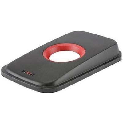 Vileda Abfallbehälter Geo Deckel für Behälter 20L rot (000452), Abfalleimer, Rot Vileda Abfallbehälter Geo Deckel für Behälter 20L rot (000452), Abfalleimer, Rot