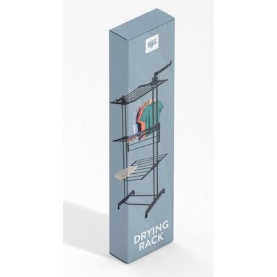 Sjö&Hav Sjö & Hav - Drying Rack - Length adjustable from 75 cm to 126 cm, Width 64 cm, Height 170 cm, Wäscheständer Sjö&Hav Sjö & Hav - Drying Rack - Length adjustable from 75 cm to 126 cm, Width 64 cm, Height 170 cm, Wäscheständer