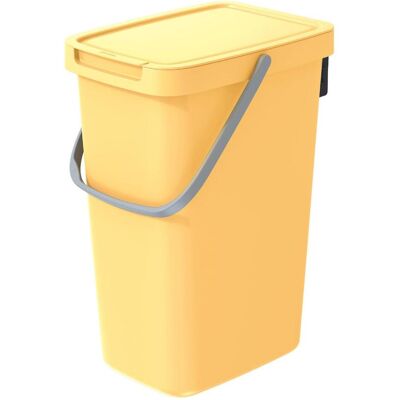 Prosperplast Kosz na śmieci Kosz na śmieci SYSTEMA Q - jasno żółty 12l. Keden, Abfalleimer, Gelb Prosperplast Kosz na śmieci Kosz na śmieci SYSTEMA Q - jasno żółty 12l. Keden, Abfalleimer, Gelb