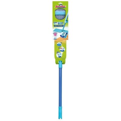 Spontex Microfiber Flat Mop Easy Max+, Reinigungsutensil, Blau Spontex Microfiber Flat Mop Easy Max+, Reinigungsutensil, Blau
