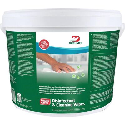 Dreumex Desinfektion- & Reinigungstuch 800 Tücher in Eimer, Reinigungsutensil Dreumex Desinfektion- & Reinigungstuch 800 Tücher in Eimer, Reinigungsutensil