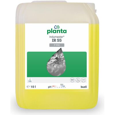 Buzil Planta Indumaster IR 55 10 Liter zertifizierter, ökologischer Industriereiniger, Reinigungsmittel, Gelb, Grün Buzil Planta Indumaster IR 55 10 Liter zertifizierter, ökologischer Industriereiniger, Reinigungsmittel, Gelb, Grün
