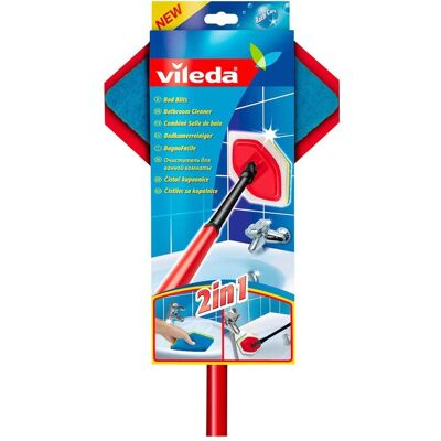 Vileda Bad Blitz, Reinigungsutensil, Rot, Blau Vileda Bad Blitz, Reinigungsutensil, Rot, Blau