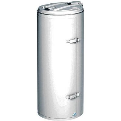 VAR Abfallsammler-Einfachtür 60/70 l verz. H 900 mm, Abfalleimer, Silber VAR Abfallsammler-Einfachtür 60/70 l verz. H 900 mm, Abfalleimer, Silber