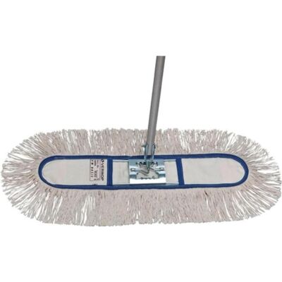 Vermop Feuchtwischmopp Mopp, Halter u.Alustiel Baumwollmischung B600xL1400mm, Reinigungsutensil Vermop Feuchtwischmopp Mopp, Halter u.Alustiel Baumwollmischung B600xL1400mm, Reinigungsutensil