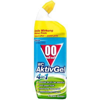 Null Null WC AktivGel 4in1 Fresh Green, Reinigungsmittel Null Null WC AktivGel 4in1 Fresh Green, Reinigungsmittel
