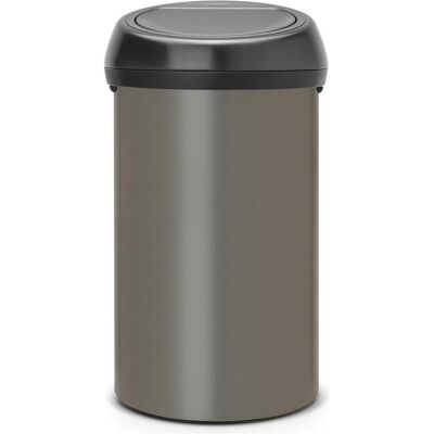 Brabantia Cestino Touch, Abfalleimer, Grau, Schwarz, Silber Brabantia Cestino Touch, Abfalleimer, Grau, Schwarz, Silber