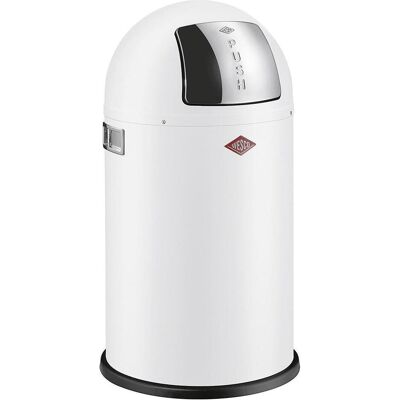 Wesco Pushboy Jr.22l weiss matt, Abfalleimer, Weiss Wesco Pushboy Jr.22l weiss matt, Abfalleimer, Weiss
