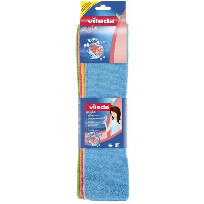 Vileda Reinigungstücher Mikrofaser, Reinigungsutensil, Mehrfarbig Vileda Reinigungstücher Mikrofaser, Reinigungsutensil, Mehrfarbig