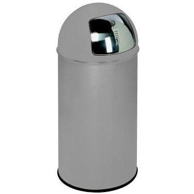 VAR Abfallsammler 50 l Edelstahl 740x380 mm, Abfalleimer, Silber VAR Abfallsammler 50 l Edelstahl 740x380 mm, Abfalleimer, Silber