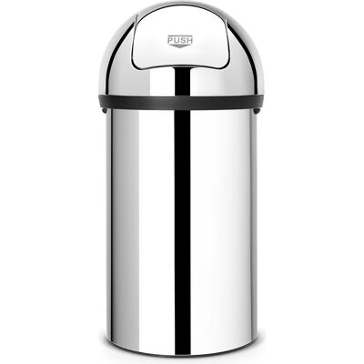 Brabantia Push Bin, Abfalleimer, Silber Brabantia Push Bin, Abfalleimer, Silber