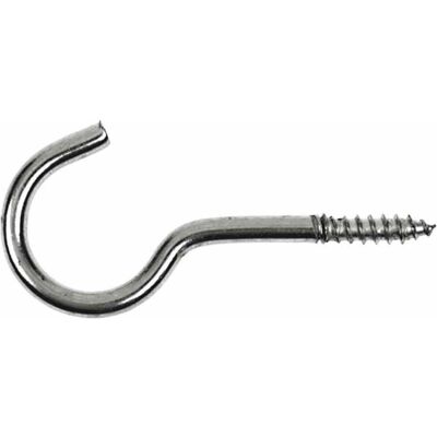 HSI SB Wäscheleinenhaken 5,2x80mm verzinkt, Inhalt: 4 Stück, Wäscheständer, Silber HSI SB Wäscheleinenhaken 5,2x80mm verzinkt, Inhalt: 4 Stück, Wäscheständer, Silber