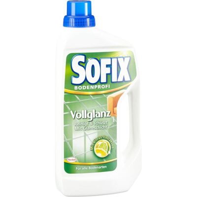 Sofix Bodenprofi Vollglanz alle Bodenarten Citrus 1 Liter, Reinigungsmittel Sofix Bodenprofi Vollglanz alle Bodenarten Citrus 1 Liter, Reinigungsmittel