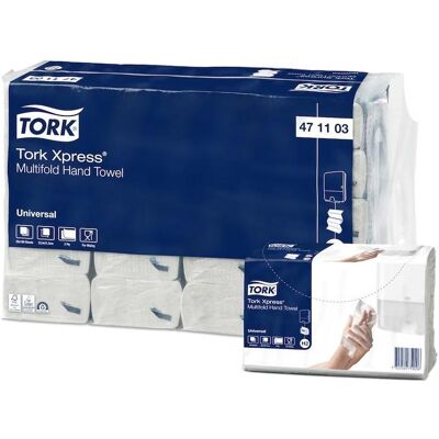 Tork Xpress Multifold, Haushaltspapier, Weiss Tork Xpress Multifold, Haushaltspapier, Weiss