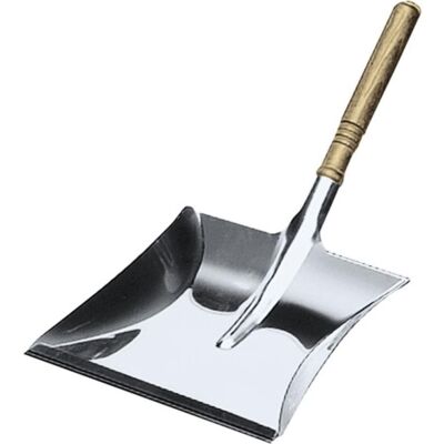 HP Autozubehör Kehrschaufel mit Holzgriff Edelstahl Blatt L220xB230 mm, Reinigungsutensil, Silber HP Autozubehör Kehrschaufel mit Holzgriff Edelstahl Blatt L220xB230 mm, Reinigungsutensil, Silber
