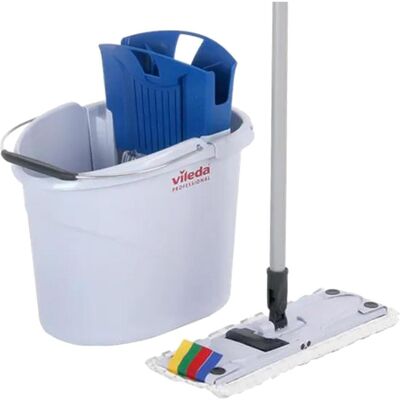 Vileda Wisch-Set UltraSpeed Mini Starter Kit bestehend aus Bodenwischer, Eimer mit PowerPresse, Reinigungsutensil Vileda Wisch-Set UltraSpeed Mini Starter Kit bestehend aus Bodenwischer, Eimer mit PowerPresse, Reinigungsutensil