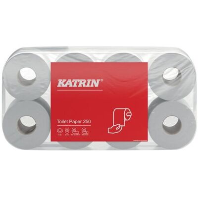 KATRIN Weißes 3-Lag Toilettenpapier - Umweltfreundlich & Weich KATRIN Weißes 3-Lag Toilettenpapier - Umweltfreundlich & Weich