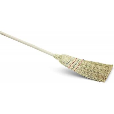 Magni Reisstrohbesen Holz 130 cm, 4-Naht, Reinigungsutensil Magni Reisstrohbesen Holz 130 cm, 4-Naht, Reinigungsutensil
