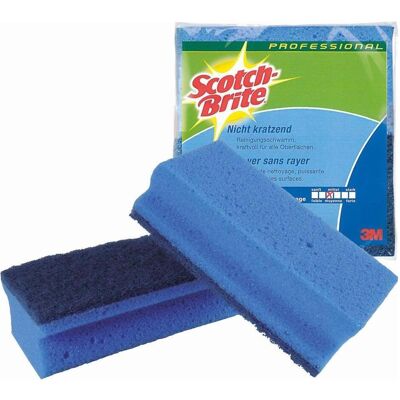 Scotch-Brite Reinigungsschwamm, Reinigungsutensil, Blau Scotch-Brite Reinigungsschwamm, Reinigungsutensil, Blau