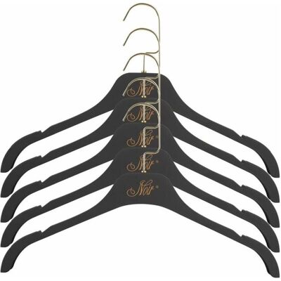 Noir Handmade, Kleiderbügel, 5 Kleiderbügel (5x) Noir Handmade, Kleiderbügel, 5 Kleiderbügel (5x)