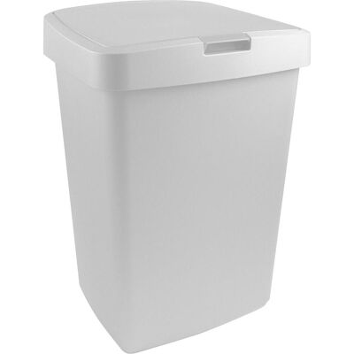 Sunware Delta Klappdeckeleimer 50L weiss, Abfalleimer, Weiss Sunware Delta Klappdeckeleimer 50L weiss, Abfalleimer, Weiss