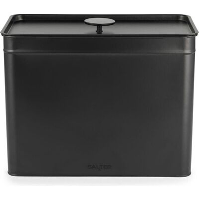 Salter BW124581EU7 Kuro Bread Bin, Brotaufbewahrung, Schwarz Salter BW124581EU7 Kuro Bread Bin, Brotaufbewahrung, Schwarz