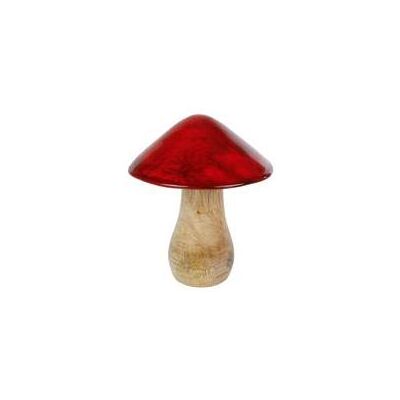 Kleiderbügel, Skulptur Pilz Mango 10X10X12 Cm (1x) Kleiderbügel, Skulptur Pilz Mango 10X10X12 Cm (1x)