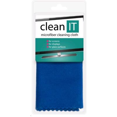 Clean IT Mikrofaser-Reinigungstuch (40x42cm) blau, Reinigungsutensil, Blau Clean IT Mikrofaser-Reinigungstuch (40x42cm) blau, Reinigungsutensil, Blau