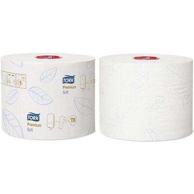 Tork, Toilettenpapier, Soft Mid-size Toilet Roll 2 Ply (27 Stk.) Tork, Toilettenpapier, Soft Mid-size Toilet Roll 2 Ply (27 Stk.)