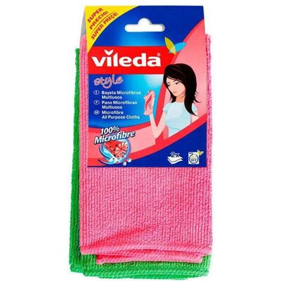 Vileda 151503, Reinigungsutensil, Mehrfarbig, Rot, Grün Vileda 151503, Reinigungsutensil, Mehrfarbig, Rot, Grün