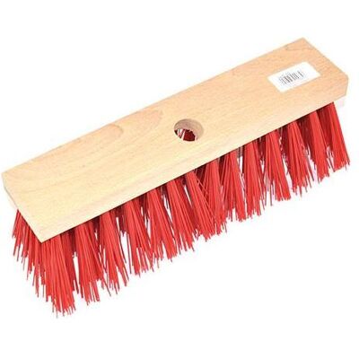 Nölle Strassenbesen Elaston 29cm rot Flachholz, Reinigungsutensil, Rot Nölle Strassenbesen Elaston 29cm rot Flachholz, Reinigungsutensil, Rot