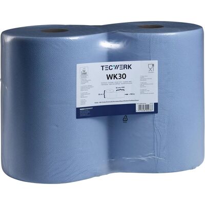 Tecwerk Putztuch WK 30 L360xB380ca. mm blau 3-lagig, volumengeprägt, Haushaltspapier, Blau Tecwerk Putztuch WK 30 L360xB380ca. mm blau 3-lagig, volumengeprägt, Haushaltspapier, Blau