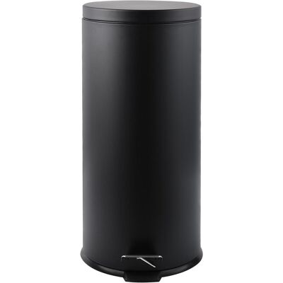 Steinbach Treteimer Metall schwarz 30 l, Abfalleimer, Schwarz Steinbach Treteimer Metall schwarz 30 l, Abfalleimer, Schwarz