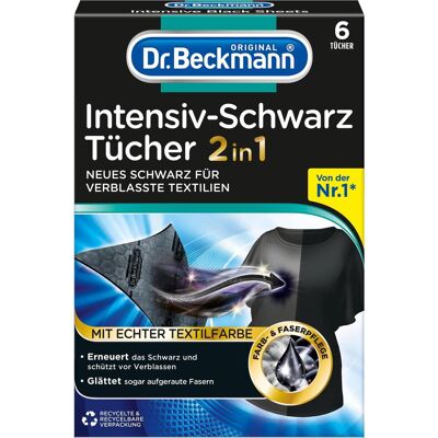 Dr. Beckmann Intensiv-Schwarz-Tücher, Waschmittel + Textilpflege Dr. Beckmann Intensiv-Schwarz-Tücher, Waschmittel + Textilpflege