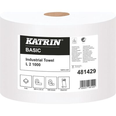 Katrin Basic L, Haushaltspapier, Weiss Katrin Basic L, Haushaltspapier, Weiss