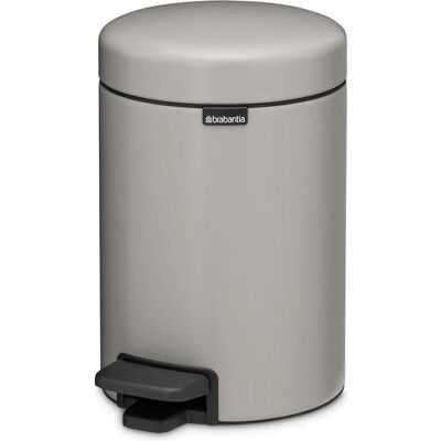 Brabantia Treteimer NewIcon 3 l, Abfalleimer, Grau Brabantia Treteimer NewIcon 3 l, Abfalleimer, Grau