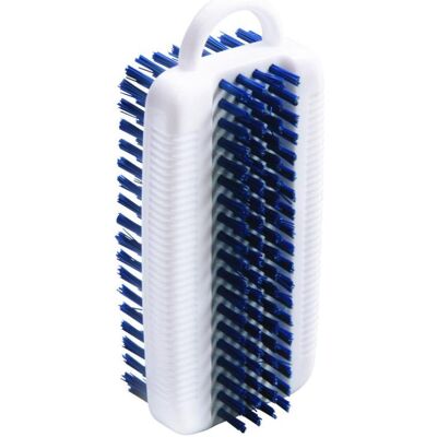 Haug, Nagelpflegegerät, NAGELBÜRSTE DOPPELT, PBT WEISS,ø 0,35MM MITTEL/HART Haug, Nagelpflegegerät, NAGELBÜRSTE DOPPELT, PBT WEISS,ø 0,35MM MITTEL/HART