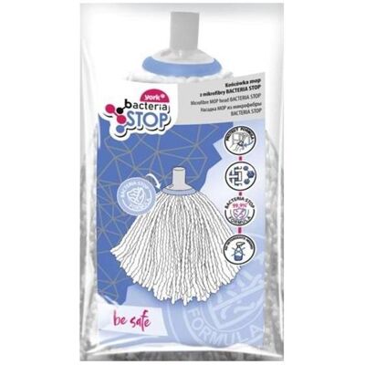 York Microfibre Mop Head Bacteria Stop, Reinigungsutensil York Microfibre Mop Head Bacteria Stop, Reinigungsutensil