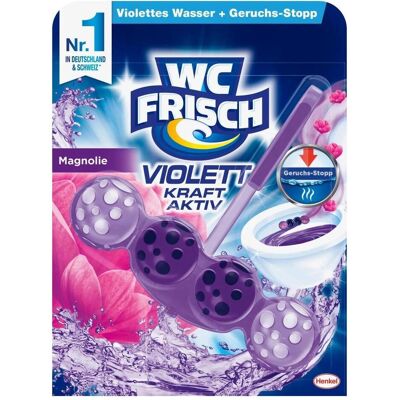 WC Frisch Kraft Aktiv, Reinigungsmittel, Violett WC Frisch Kraft Aktiv, Reinigungsmittel, Violett