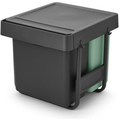 Brabantia Sort & Go, Abfalleimer, Grau Brabantia Sort & Go, Abfalleimer, Grau