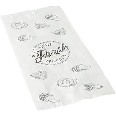 Papstar Fleischerbeutel, Kraftpapier, gef„delt, klein, Lebensmittelverpackung, Weiss Papstar Fleischerbeutel, Kraftpapier, gef„delt, klein, Lebensmittelverpackung, Weiss
